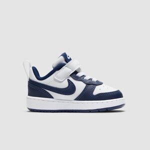 NWT Nike Court Borough Low 2’s- Kids- Blue and White